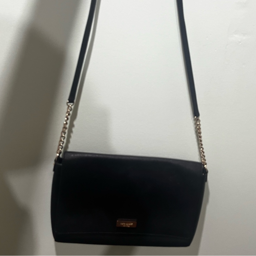 Kate Spade Black Leather Crossbody